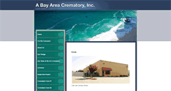 Desktop Screenshot of abayareacrematory.com