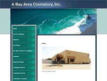 Tablet Screenshot of abayareacrematory.com